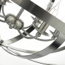 Dar Lighting Dar - Symbol 6 Light Pendant (Satin Chrome)