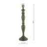 Dar Lighting Dar - Caycee Table Lamp Base Only (Green)