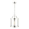 Laura Ashley Laura Ashley - Harrington Lantern Polished Nickel Glass