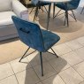 Baker Furniture Lola - Dining Chair (Teal Fabric)