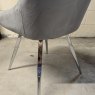 Torelli Furniture Ltd Lanna - Dining Chair (Dark Grey Fabric)