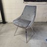 Torelli Furniture Ltd Lanna - Dining Chair (Dark Grey Fabric)