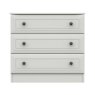 One Call Furniture Devon - Three Drawer Chest (Soft Close)