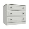 One Call Furniture Devon - Three Drawer Chest (Soft Close)