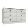 One Call Furniture Devon - Three Drawer Double Chest (Soft Close)