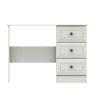 One Call Furniture Devon - Three Drawer Dressing Table (Soft Close)