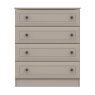 One Call Furniture Devon - Four Drawer Chest (Soft Close)