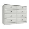 One Call Furniture Devon - Four Drawer Double Chest (Soft Close)