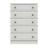 One Call Furniture Devon - Five Drawer Chest (Soft Close)