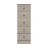 One Call Furniture Devon - Five Drawer Tallboy Chest (Soft Close)