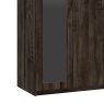 One Call Furniture Dorset - Two Door Wardrobe with Mirror (Soft Close)