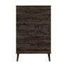 One Call Furniture Dorset - Five Drawer Bedroom Chest (Soft Close)