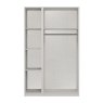 One Call Furniture Exeter - Tall Three Door Wardrobe with Mirror (Soft Close)