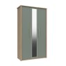 One Call Furniture Exeter - Tall Three Door Wardrobe with Mirror (Soft Close)