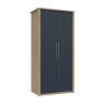 One Call Furniture Exeter - Two Door Wardrobe (Soft Close)