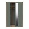 One Call Furniture Exeter - Three Door Bifold Wardrobe with Mirror (Soft Close)