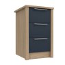 One Call Furniture Exeter - Three Drawer Bedside Chest (Soft Close)