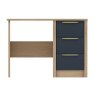 One Call Furniture Exeter - Three Drawer Dressing Table (Soft Close)