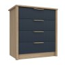 One Call Furniture Exeter - Four Drawer Chest (Soft Close)