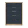 One Call Furniture Exeter - Five Drawer Chest (Soft Close)