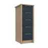 One Call Furniture Exeter - Five Drawer Tallboy Chest (Soft Close)