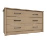 One Call Furniture Newquay - Three Drawer Double Chest (Soft Close)