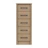 One Call Furniture Newquay - Five Drawer Tallboy Chest (Soft Close)