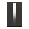 One Call Furniture Paignton - Three Door Wardrobe with Mirror (Soft Close)