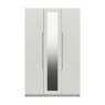 One Call Furniture Paignton - Three Door Wardrobe with Mirror (Soft Close)