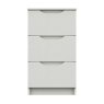 One Call Furniture Paignton - Three Drawer Bedside Chest (Soft Close)