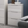 One Call Furniture Paignton - Three Drawer Bedside Chest (Soft Close)