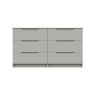 One Call Furniture Paignton - Three Drawer Double Chest (Soft Close)