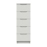 One Call Furniture Paignton - Five Drawer Tallboy (Soft Close)