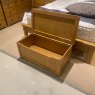 Classic Furniture Bridgend Bedroom - Oak Blanket Box