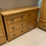 Classic Furniture Bridgend Bedroom - Oak 6 Drawer Chest