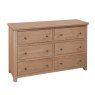 Classic Furniture Hartford - 6 Drawer Chest (Oak)