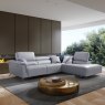 New Trend Birdy - Corner Sofa with Left Hand Facing Power Recliner