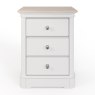 Hill and Hunter Chartwell - Three Drawer Bedside Chest (Wide)