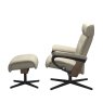 Stressless Stressless Erik - Recliner Chair and Footstool (Cross Base)