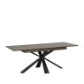 Classic Furniture Malta - Extending Table with Metal Base (160cm)