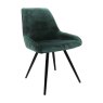 Classic Furniture Malta - Dining Chair (Forest Green Velvet)