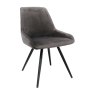 Classic Furniture Malta - Dining Chair (Granite Grey Velvet)