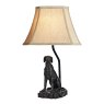 Dar Lighting Dar - Rover Dog Table Lamp Bronze With Shade