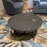 Value Mark Furniture Orion - Circular Coffee Table(Slate)