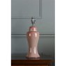 Laura Ashley Laura Ashley - Regina Small Table Lamp Pink Blush Polished Chrome Base Only