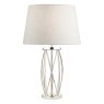 Laura Ashley Laura Ashley - Beckworth Small Table Lamp Polished Nickel Glass Base Only