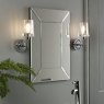 Laura Ashley Laura Ashley - Blake Bathroom Wall Light Crystal Polished Chrome IP44