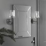 Laura Ashley Laura Ashley - Blake Bathroom Wall Light Crystal Polished Chrome IP44