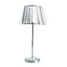 Laura Ashley Laura Ashley - Capri Small Table Lamp (Polished Chrome With Crystal Glass Shade)