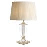 Laura Ashley Laura Ashley - Carson Small Table Lamp Polished Nickel Crystal Base Only